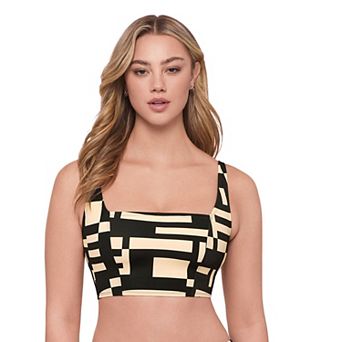 Women's S3 Swim Squareneck Midkini Swim Top