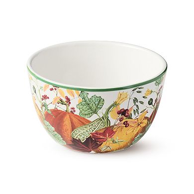 Certified International Harvest Fields 4-pc. Ice Cream Bowl Set