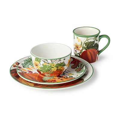 Certified International Harvest Fields 16-pc. Dinnerware Set
