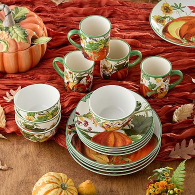 Certified International Harvest Fields 16-pc. Dinnerware Set