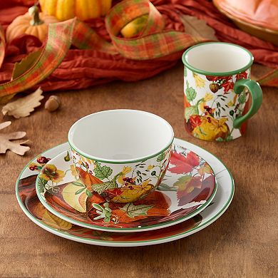 Certified International Harvest Fields 16-pc. Dinnerware Set