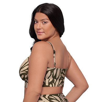 Women's S3 Swim Supportive Banded U-Wire Midkini Swimsuit Top