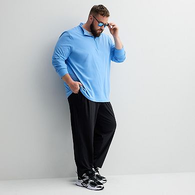 Big & Tall Tek Gear DRY TEK Quarter Zip Pullover