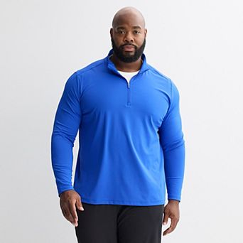 Big & Tall Tek Gear® DRY TEK Quarter Zip Pullover