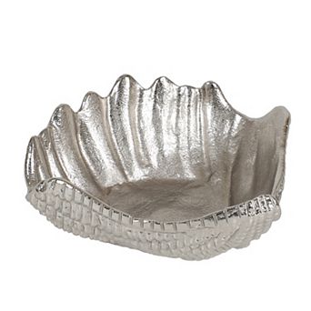 Everyday Decor Shell-Shaped Decorative Bowl Table Decor