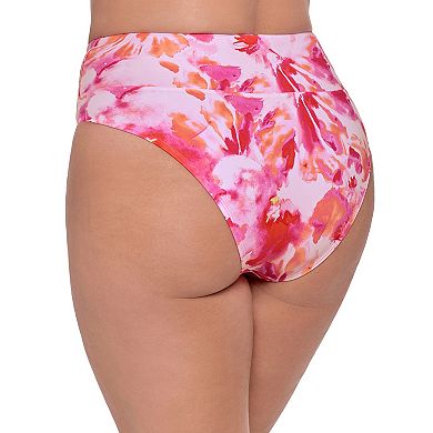Women's S3 Swim Smoothing Ultra Banded High Waist Bikini Swimsuit Bottom