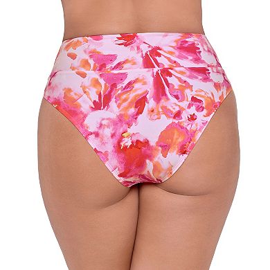 Women's S3 Swim Smoothing Ultra Banded High Waist Bikini Swimsuit Bottom