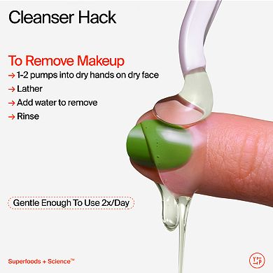 The Headliners Superfood Antioxidant Cleanser Skincare Set