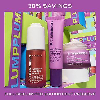 Plumped Up Peptides Skincare Set