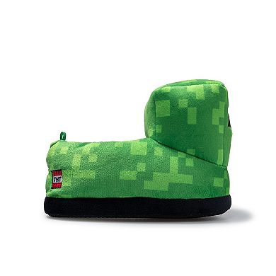 Little Kid Ground Up Minecraft 3D Slip-On Slippers