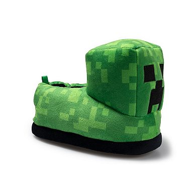 Little Kid Ground Up Minecraft 3D Slip-On Slippers