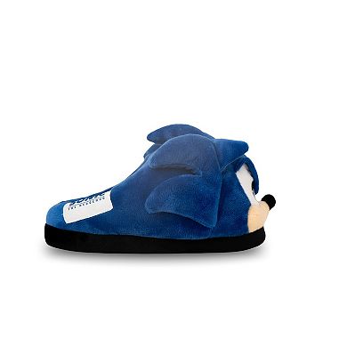 Little Kid Ground Up Sonic & Knuckles 3D Plush Slippers