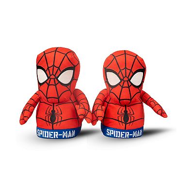 Little Kid Ground Up Spiderman 3D Slip-On Slippers