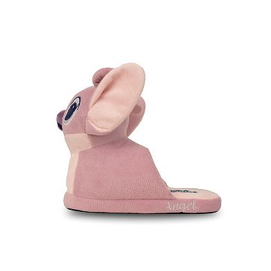 Ground Up Disney's Lilo & Stitch 3D Stitch & Angel Little & Big Kid Girls Slippers