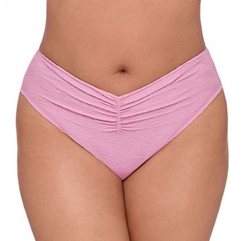 Women's S3 Swim High Cut Cinch Front Swim Bottoms