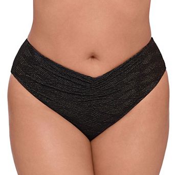 Women's S3 Swim High Cut Cinch Front Swim Bottoms