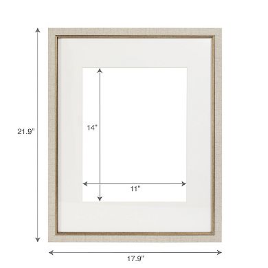 Belle Maison 16" x 20" Linen Gallery Frame 3-pc. Set