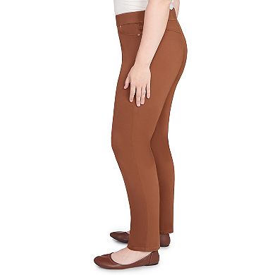 Petite Alfred Dunner Allure Front Pocket Short Length Pants