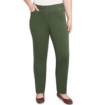 Petite Alfred Dunner Allure Front Pocket Short Length Pants