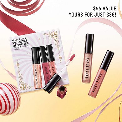 Mini Crushed Oil-Infused Lip Gloss Gift Set Trio