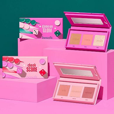 Mini Game On Glow Bronzer, Blush & Highlighter Palette