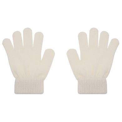 Girls 4-16 Elli by Capelli Unicorn Beanie & Gloves Matching Set