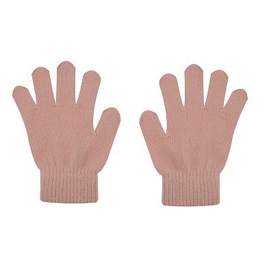 Girls 4-16 Elli by Capelli Unicorn Earflap Hat & Gloves Set