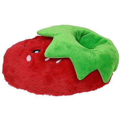 Capelli Girls Overstuffed Fruit Slippers With Embroidered Trim