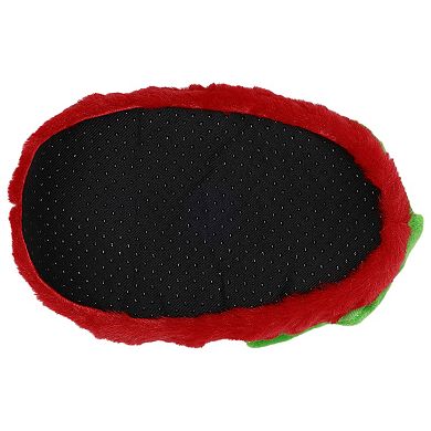 Capelli Girls Overstuffed Fruit Slippers With Embroidered Trim