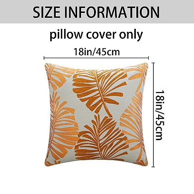 Pack of 2 Throw Pillow Covers Decorative Farmhouse Pillow Case Soft Cushion Pillowcase for Home