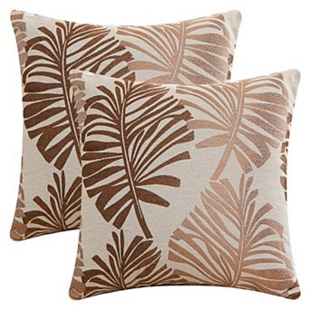 Pack of 2 Throw Pillow Covers Decorative Farmhouse Pillow Case Soft Cushion Pillowcase for Home
