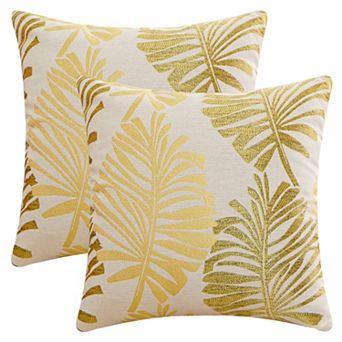 Pack of 2 Throw Pillow Covers Decorative Farmhouse Pillow Case Soft Cushion Pillowcase for Home