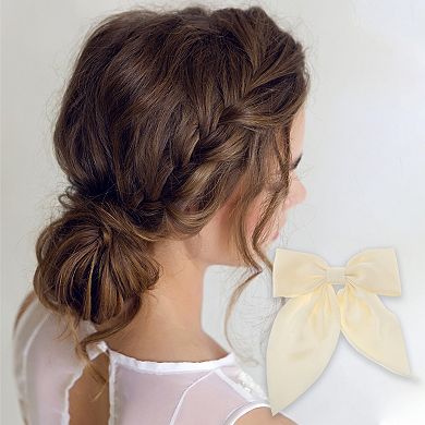 Hair Clips Bow for Women and Girls 7.48"x5.51" 1 Pc