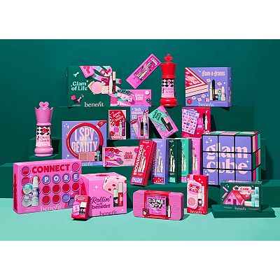 Benefit Cosmetics Glam Cube 24-Day Makeup Advent Calendar Gift Set