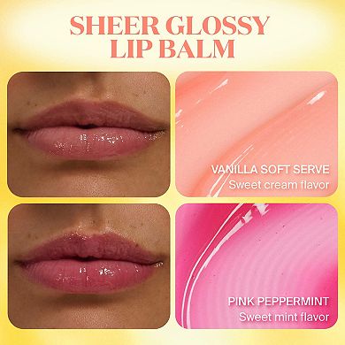 Lip Service Glossy Balm SPF 40 Duo