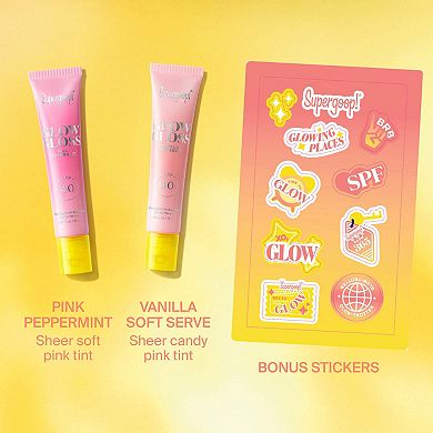 Lip Service Glossy Balm SPF 40 Duo