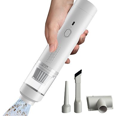 Cordless Handheld Vacuum & Blower, White