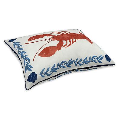 Sonoma Goods For Life® White Lobster Indoor / Outdoor Throw Pillow