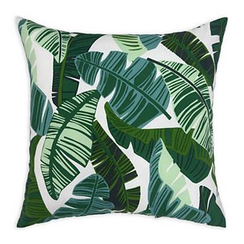 Sonoma Goods For Life® Green Palm Indoor / Outdoor Throw Pillow