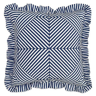 Sonoma Goods For Life® Ruffle Oversized Indoor / Outdoor Throw Pillow
