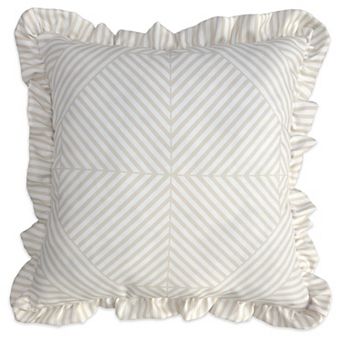 Sonoma Goods For Life® Ruffle Oversized Indoor / Outdoor Throw Pillow