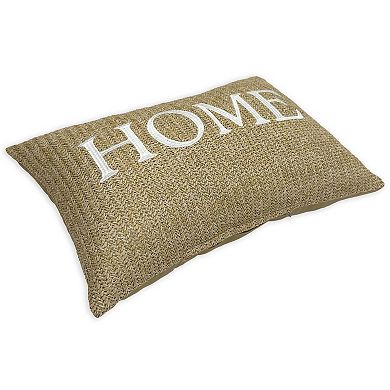 Sonoma Goods For Life® White Home Hermosa Indoor / Outdoor Throw Pillow