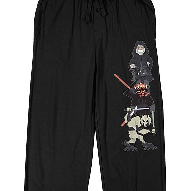 Men's Star Wars Episode IV Darth Vader Dark Side Pajama Pants