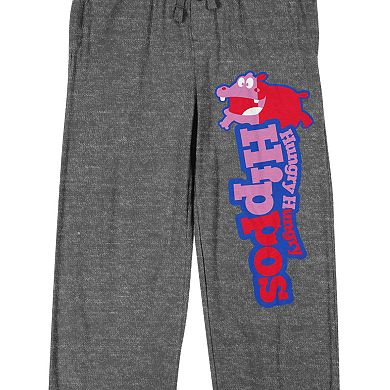 Men's Hungry Hungry Hippos Logo Pajama Pants