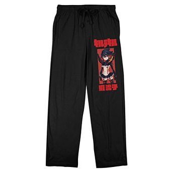 Men's Kill La Kill Ryuko Kanji Pajama Pants