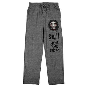 Men's Saw Jigsaw Make Your Choice Pajama Pants