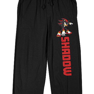 Men's Sonic the Hedgehog Shadow Pose Pajama Pants