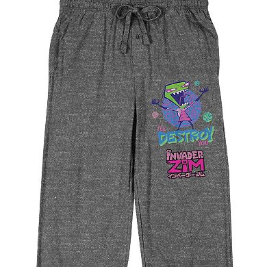 Men's Invader Zim I'll Destroy You Pajama Pants