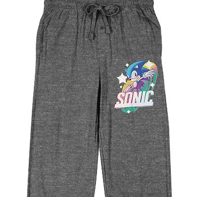 Men's Sonic The Hedgehog Logo Sleep Pajama Pants