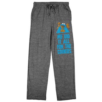 Men's Sesame Street Cookie Monster Pajama Pants